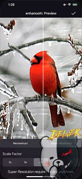 enhanceAi iPhone screenshot 3