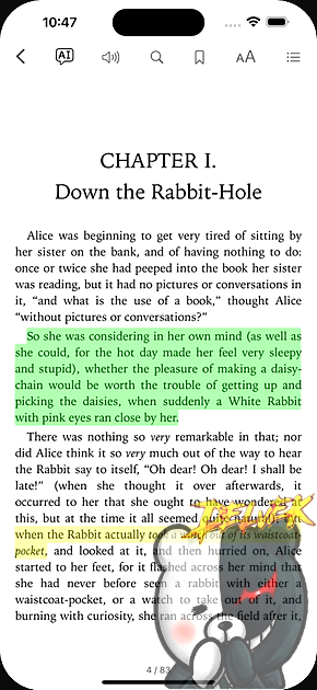 Epub Reader with Ai Books Pro iPhone screenshot 3