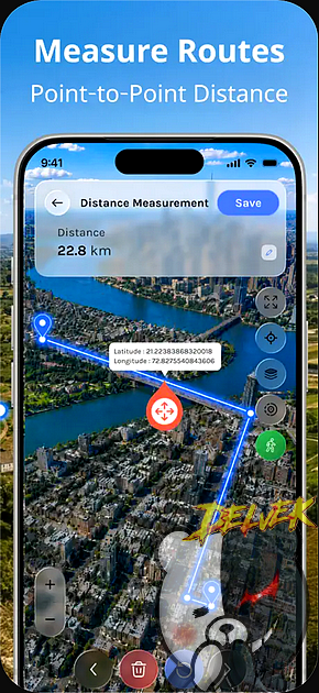 Field Calc - GPS Area Measure iPhone screenshot 2
