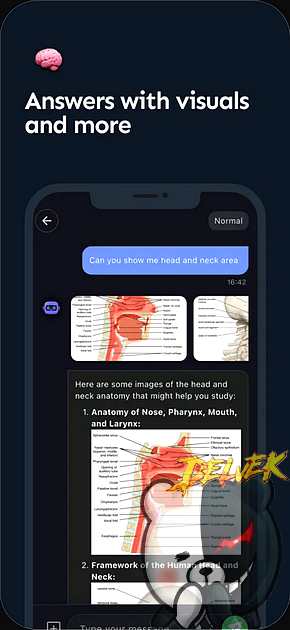 Finito - Anatomy Atlas & Med Ai iPhone screenshot 3