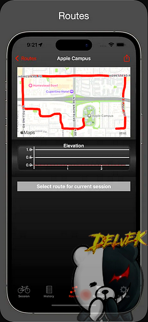Fitmeter Bike - GPS Cycling iPhone screenshot 4