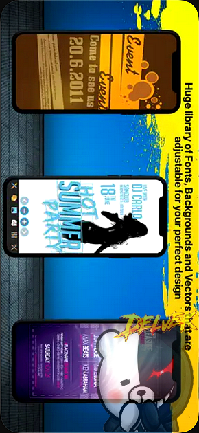 Flyer & Invitation Creator iPhone screenshot 4