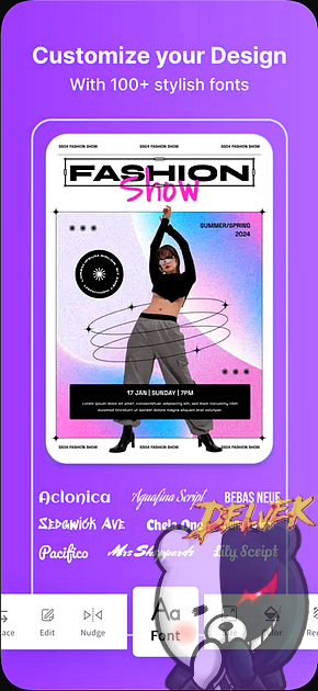 Poster Generator - Flyer Maker iPhone screenshot 3