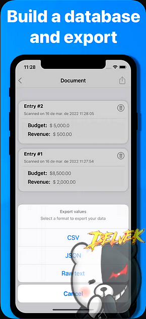 Form Extractor - Scan & Export iPhone screenshot 4