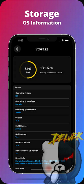 G-CPU - Monitor CPU, RAM & Widget iPhone screenshot 4