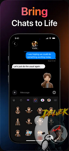 GetMoji - Ai Emoji Generator iPhone screenshot 2