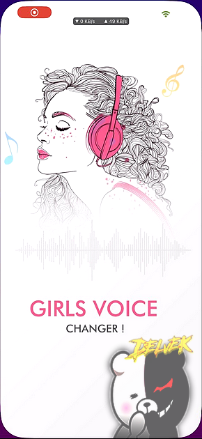 Girls Voice Changer screenshot 1