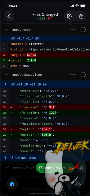 GitHub iPhone screenshot 4