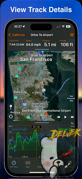 GPS Tracks iPhone screenshot 3