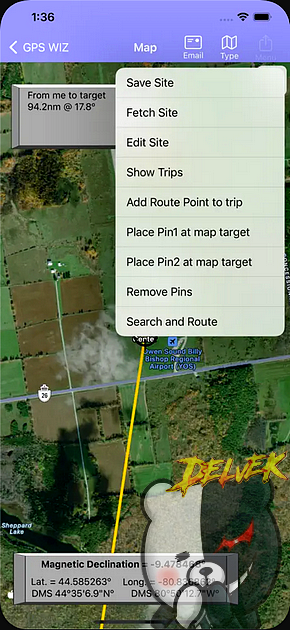 GPS WiZ iPhone screenshot 2