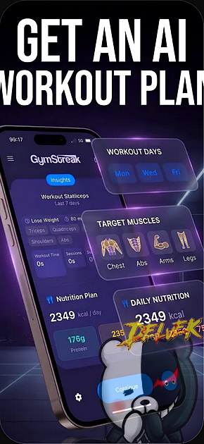 GymStreak - Ai Personal Trainer iPhone screenshot 2