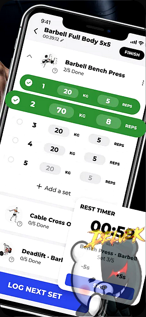 Gym Workout Planner & Gym Log iPhone screenshot 2