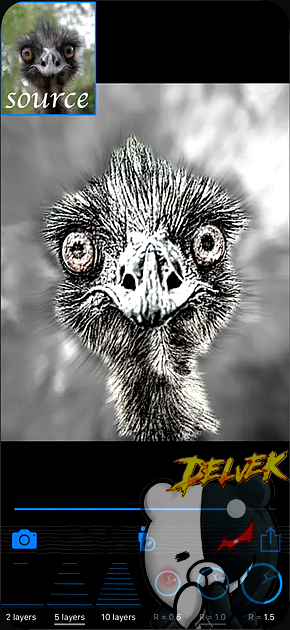 HDR Portrait iPhone screenshot 2