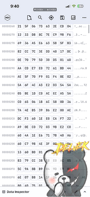 Hex Editor - Read Bytes iPhone screenshot 2