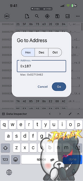 Hex Editor - Read Bytes iPhone screenshot 3