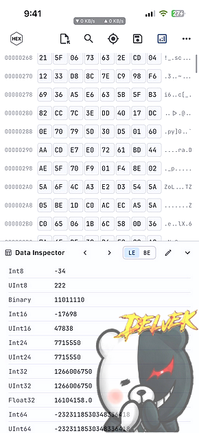 Hex Editor - Read Bytes iPhone screenshot 4