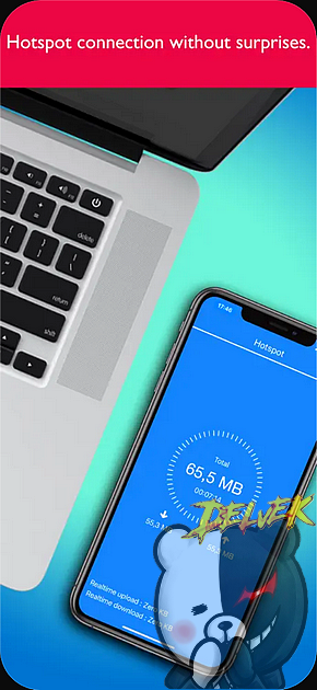 Hotspot Monitor Pro Data Usage iPhone screenshot 2