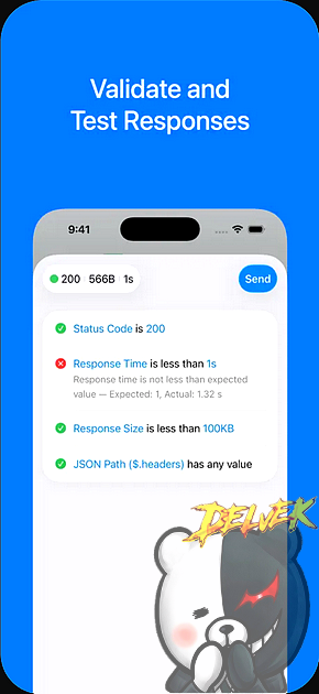 HTTPBot - APi & HTTP Client iPhone screenshot 4