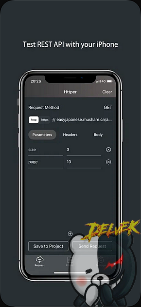 Httper - Mobile Postman iPhone screenshot 3