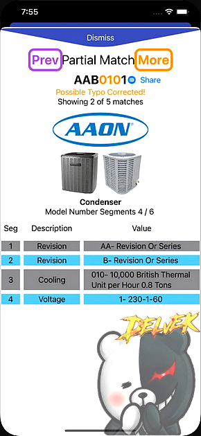 HVAC Decoder iPhone screenshot 4