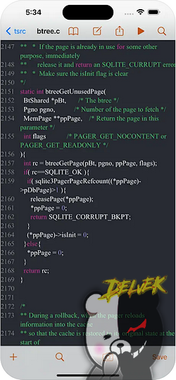 iCodeEditor screenshot 3