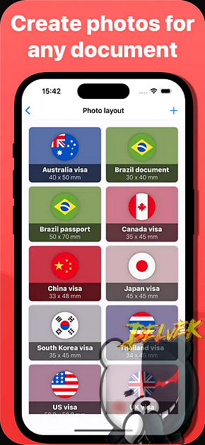 iD Photo Maker Documents Photos iPhone screenshot 3