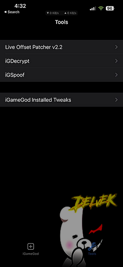 iGameGod iPhone screenshot 3