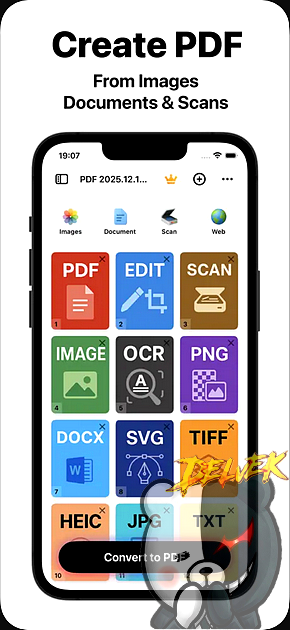 Image to PDF - Scan & Edit App screenshot 1
