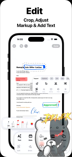 Image to PDF - Scan & Edit App screenshot 2