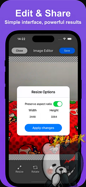 Image Utils - Image Editor iPhone screenshot 4