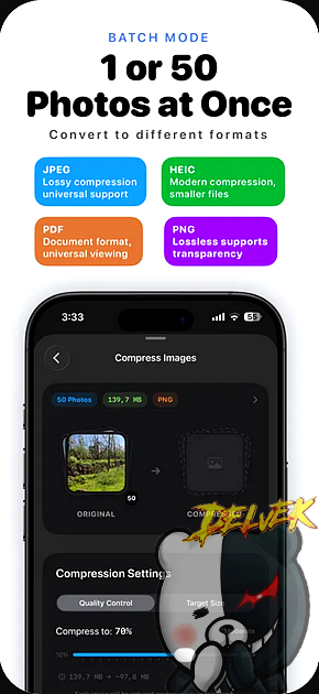 Image Video PDF Compressor iPhone screenshot 2