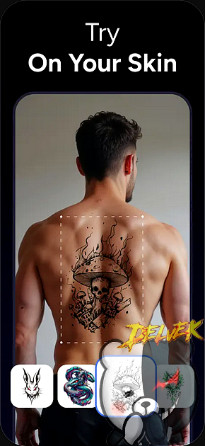 InkLab - Ai Tattoo Generator iPhone screenshot 2