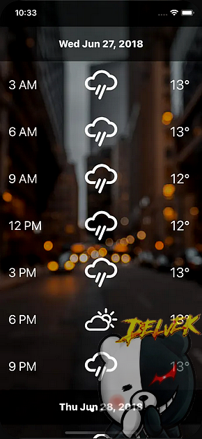 InstantWeather iPhone screenshot 3