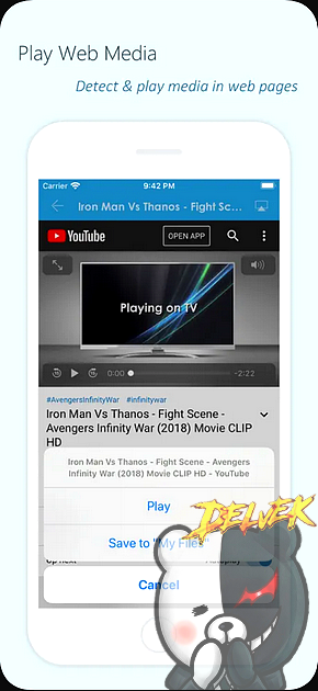 iPlayTo - Media Cast iPhone screenshot 2