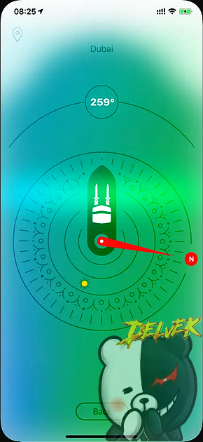 iPray - Adhan Prayer Qibla iPhone screenshot 2
