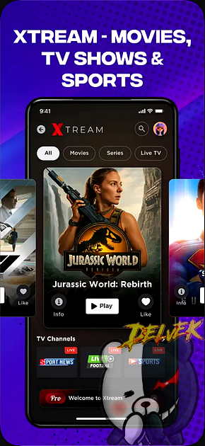 iPTV Smarters Player Lite iPhone screenshot 3