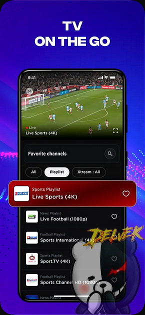 iPTV Smarters Player Lite iPhone screenshot 4