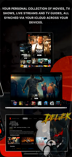 iPTVX iPhone screenshot 2