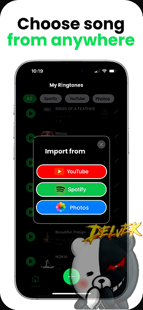 iRingtone - Spotify & YouTube screenshot 2