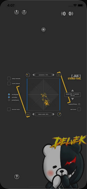 JAX Stereo Tool (AU) iPhone screenshot 2