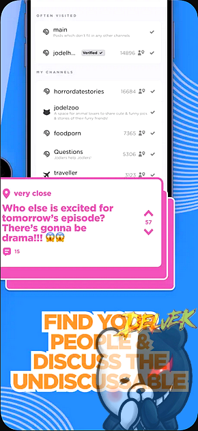Jodel - Hyperlocal Community iPhone screenshot 4