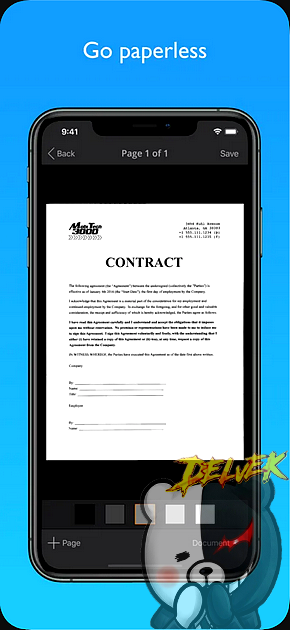 JotNot Scanner App Pro iPhone screenshot 2