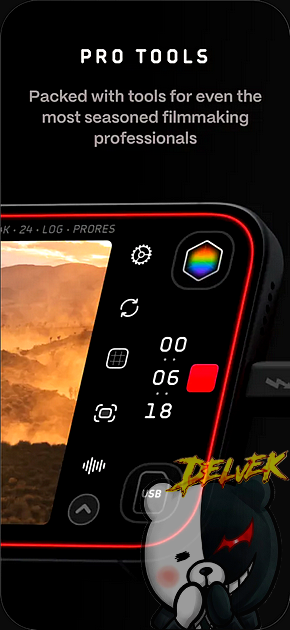 Kino - Pro Video Camera iPhone screenshot 2