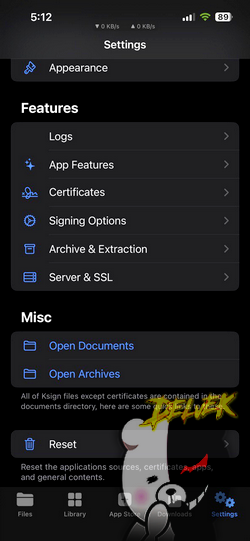 KSign iPhone screenshot 3