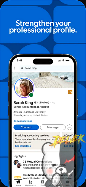 LinkedIn - Community & Network (iOS14+) iPhone screenshot 4