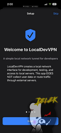 LocalDev VPN screenshot 1