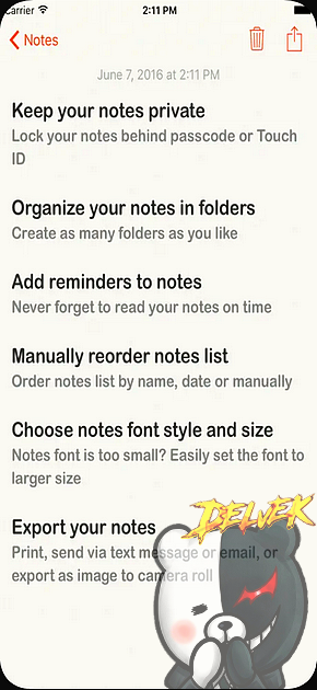 Lock Notes Pro iPhone screenshot 4