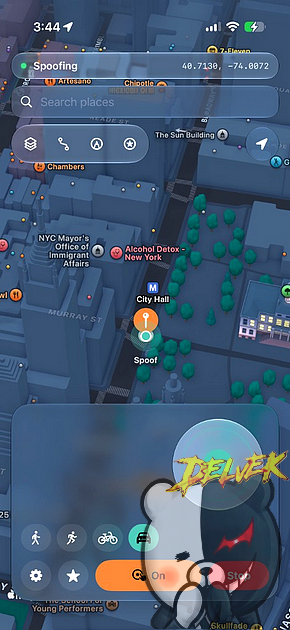Locus (GPS Spoofing) iPhone screenshot 3
