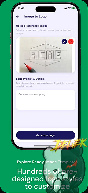 Logoly - Ai Logo Maker iPhone screenshot 4