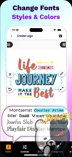 LogoX - Ai Logo Maker iPhone screenshot 3